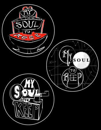 My Soul To Keep 1.5” Stickers