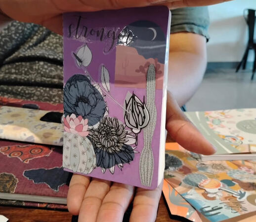 Journal project by participant. Journal project by participant.