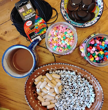 Necklace activity (Gaia Village 2025).