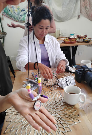 Bead Making Workshop Gaia Villa